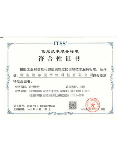 运行维护等级三级
